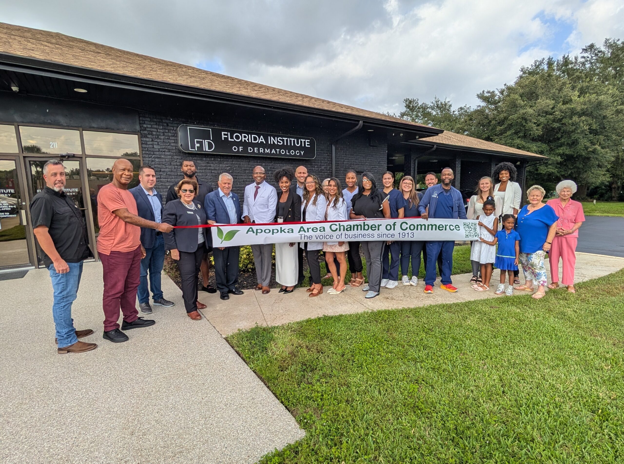 FID Ribbon Cutting - cropped